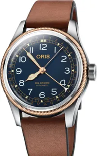 Oris Big Crown Pointer Date 01 754 7741 4365-07 5 20 58 Stainless steel Blue