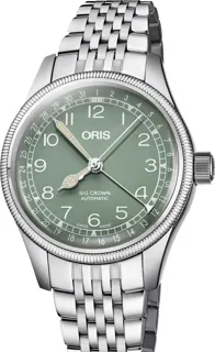 Oris Big Crown Pointer Date 01 754 7749 4067-07 8 17 22 Stainless steel Green