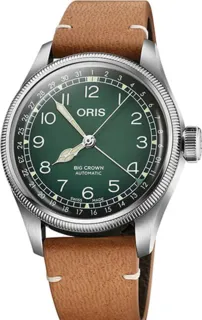 Oris X Cervo Volante 01 754 7779 4067-Set Stainless steel Green