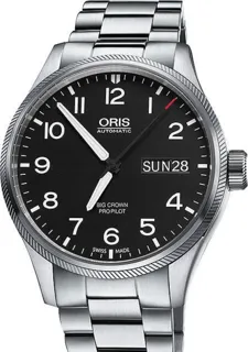 Oris Big Crown ProPilot Day Date 01 752 7698 4164-07 8 22 19 Stainless steel Black