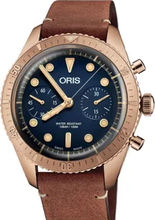 Oris Carl Brashear 01 771 7744 3185-Set LS Bronze Blue