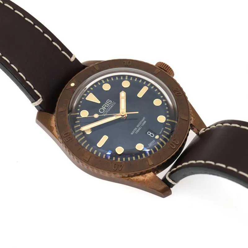 Oris Carl Brashear 7720-31 42mm Bronze 3