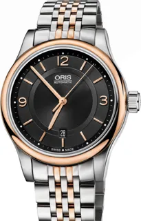 Oris Classic 01 733 7594 4334-07 8 20 63 Stainless steel Black