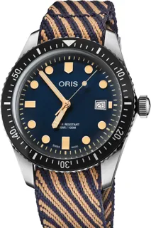 Oris Divers Sixty Five 01 733 7720 4035-07 5 21 13 Stainless steel Blue