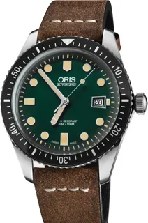 Oris Divers Sixty Five 01 733 7720 4057-07 5 21 45 Stainless steel Green