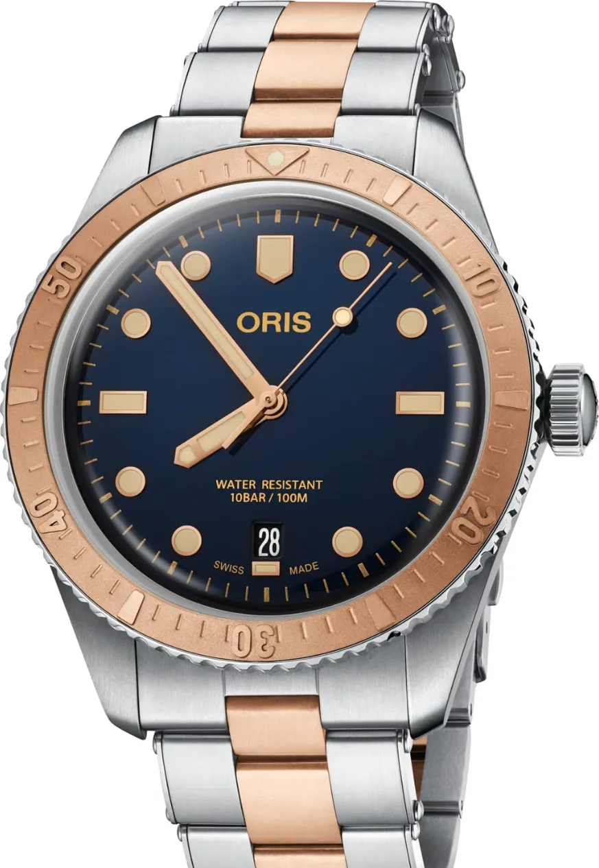 Oris Divers Sixty Five 01 733 7707 4355-07 8 20 17 40mm Stainless steel Blue