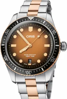 Oris Divers Sixty Five 01 733 7707 4356-07 8 20 17 Bronze Brown