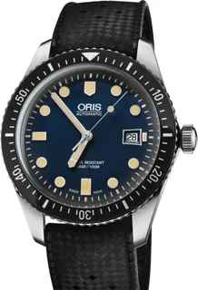 Oris Divers Sixty Five 01 733 7720 4055-07 4 21 18 Stainless steel Blue