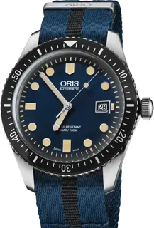 Oris Divers Sixty Five 01 733 7720 4055-07 5 21 28FC Stainless steel Blue