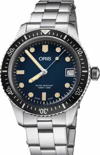 Oris Divers Sixty Five 01 733 7747 4055-07 8 17 18 Stainless steel Blue