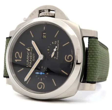 Panerai Luminor 1950 3 Days GMT Power  PAM 01321 44mm Stainless steel Black