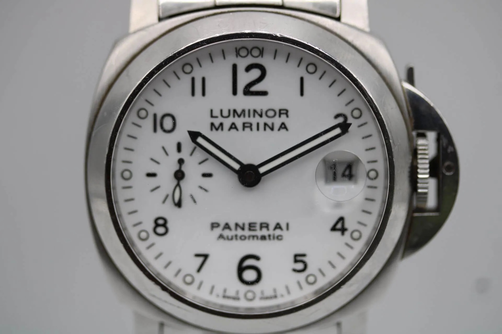 Panerai Luminor PAM 00051 40mm Stainless steel White 1