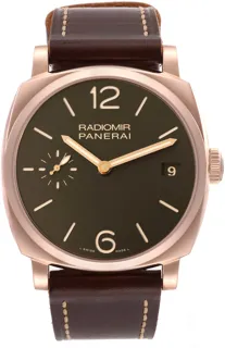 Panerai Radiomir PAM 00515 Red gold Brown