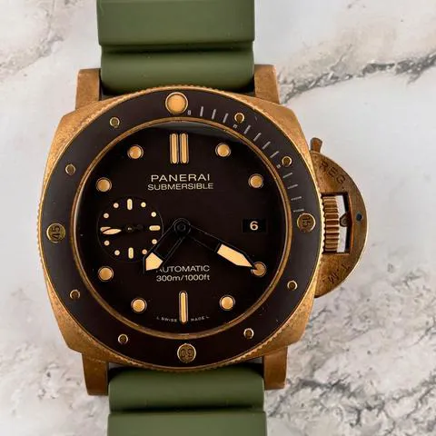 Panerai Submersible PAM 00968 47mm Bronze Brown 17