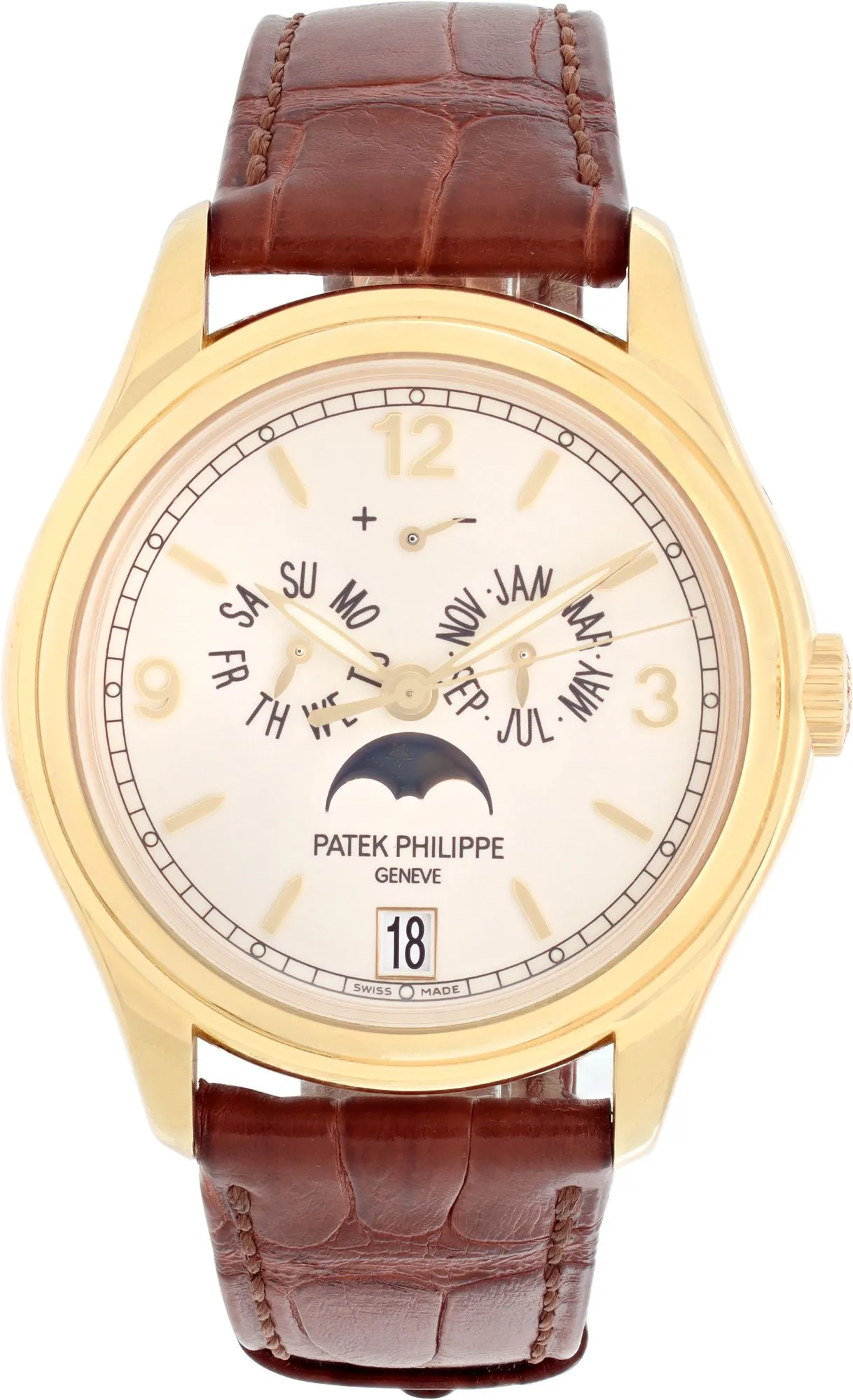 Patek Philippe Annual Calendar 5146J 39mm 18k Ivory