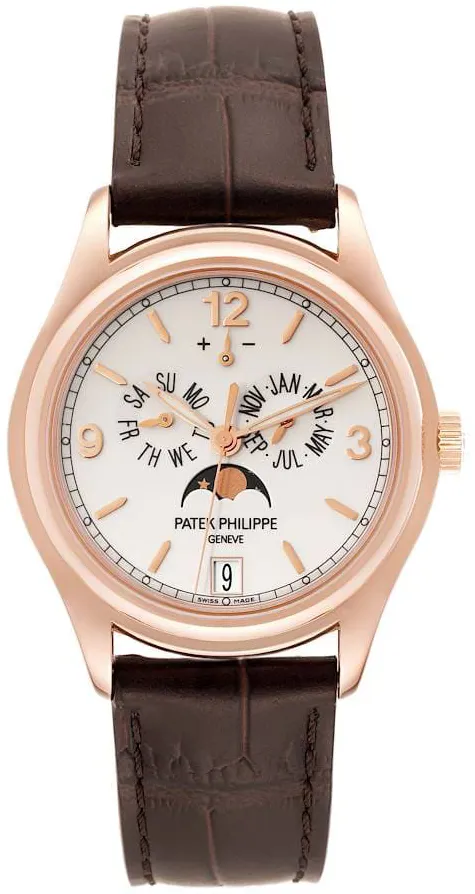 Patek Philippe Annual Calendar 5146R-001 39mm Rose gold Beige