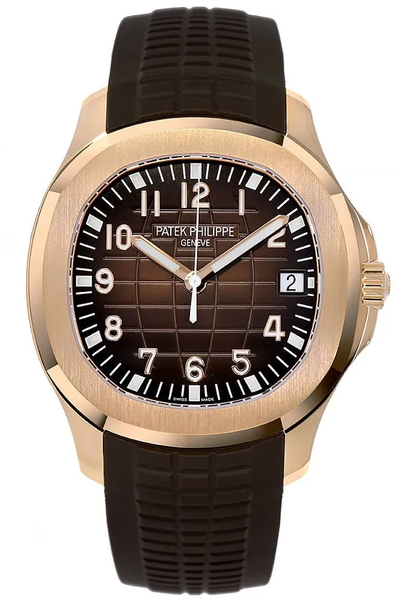 Patek Philippe Aquanaut 5167R-001 40.8mm Rose gold Brown