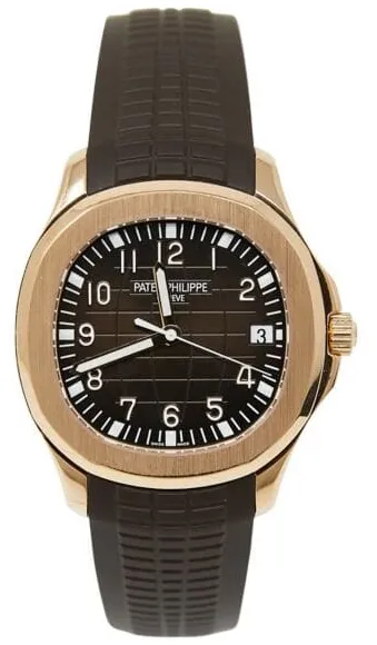 Patek Philippe Aquanaut 5167R-001 40.8mm Rose gold Brown