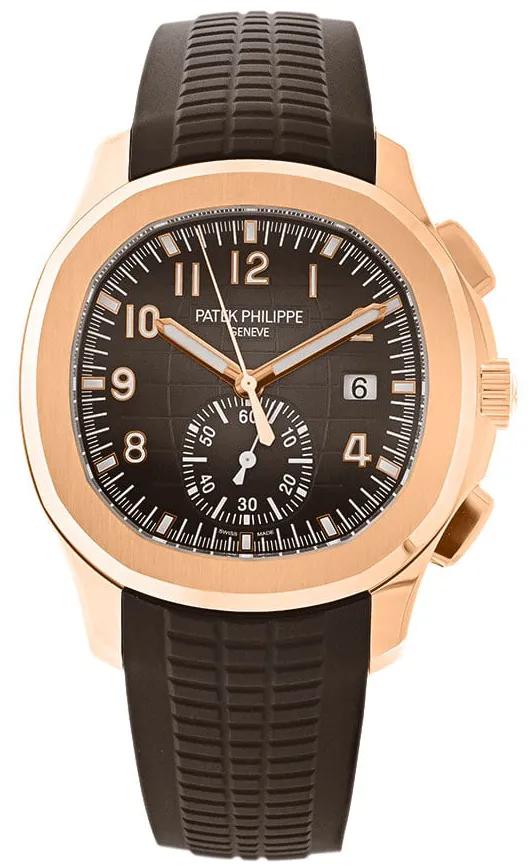 Patek Philippe Aquanaut 5968R-001 42mm Rose gold Brown 3