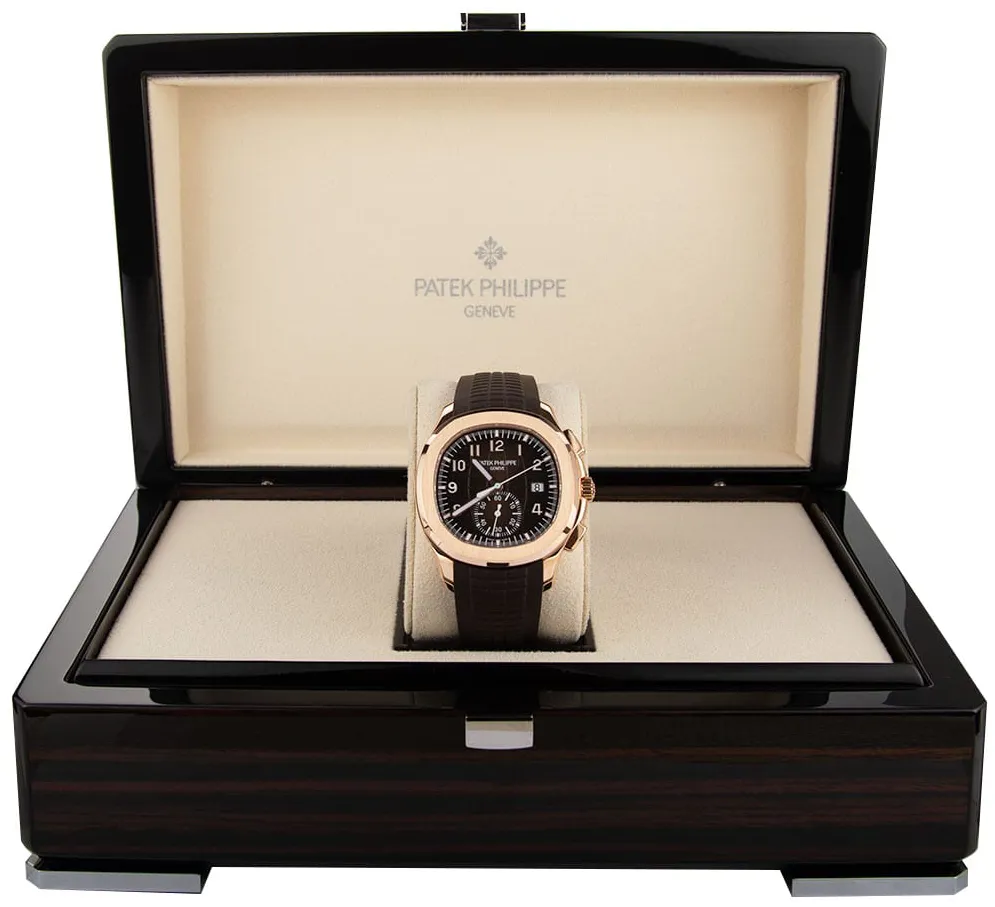 Patek Philippe Aquanaut 5968R-001 42mm Rose gold Brown 6