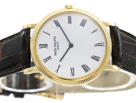 Patek Philippe Calatrava 5120J-001 35mm Yellow gold White 1