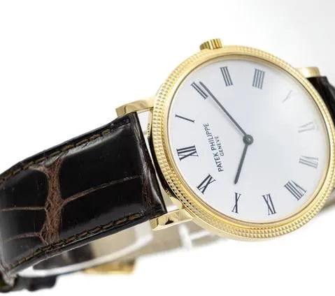 Patek Philippe Calatrava 5120J-001 35mm Yellow gold White 2