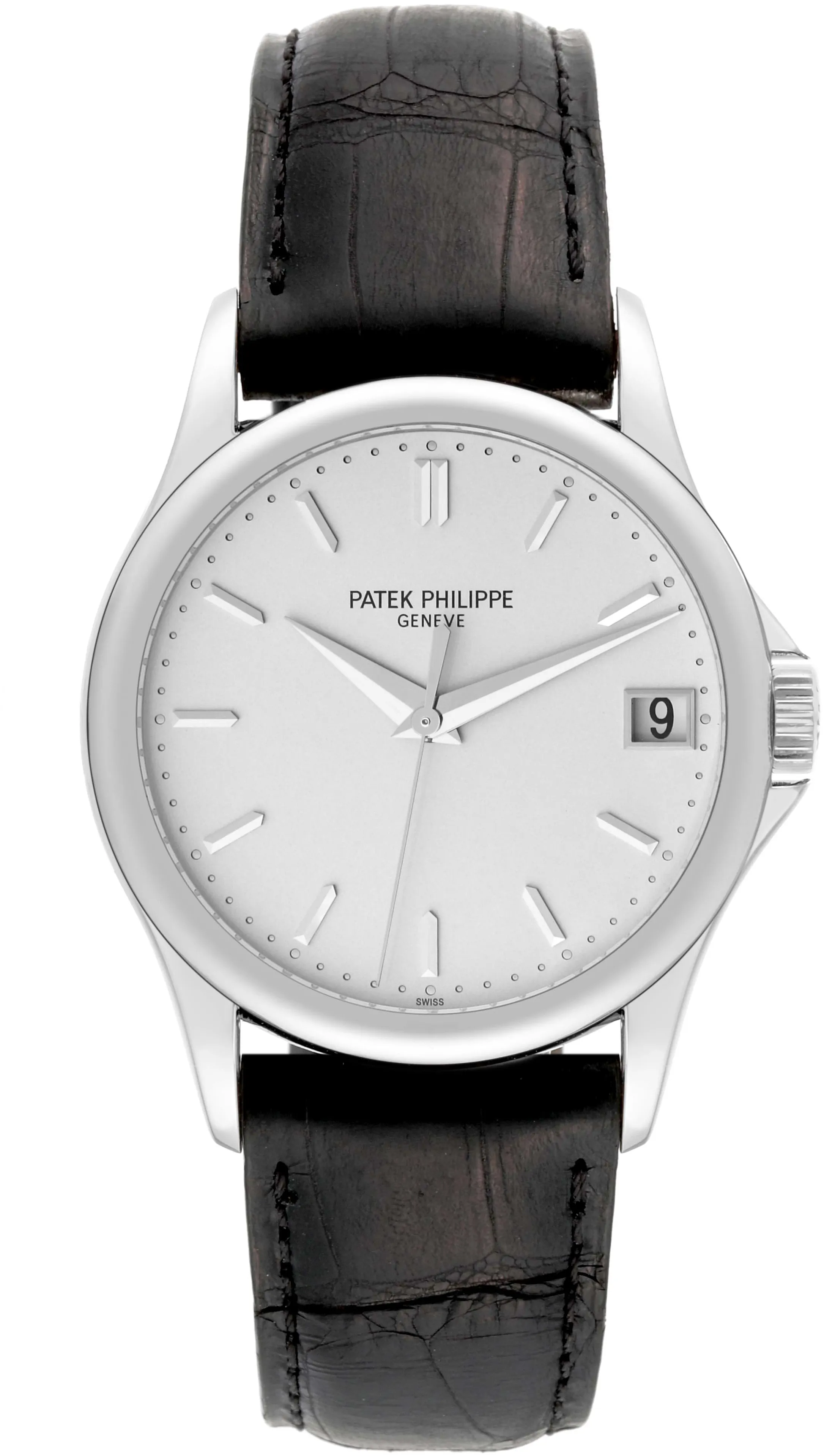 Patek Philippe Calatrava 5127G-001 37mm White gold and 18k white gold Silver