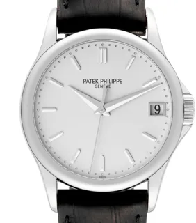 Patek Philippe Calatrava 5127G-001 White gold Silver