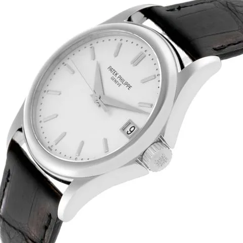 Patek Philippe Calatrava 5127G-001 37mm White gold Silver 2