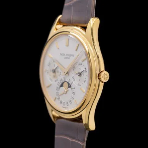 Patek Philippe Perpetual Calendar 3941 36mm Yellow gold Silver 2