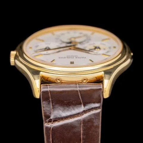 Patek Philippe Perpetual Calendar 3941 36mm Yellow gold Silver 7