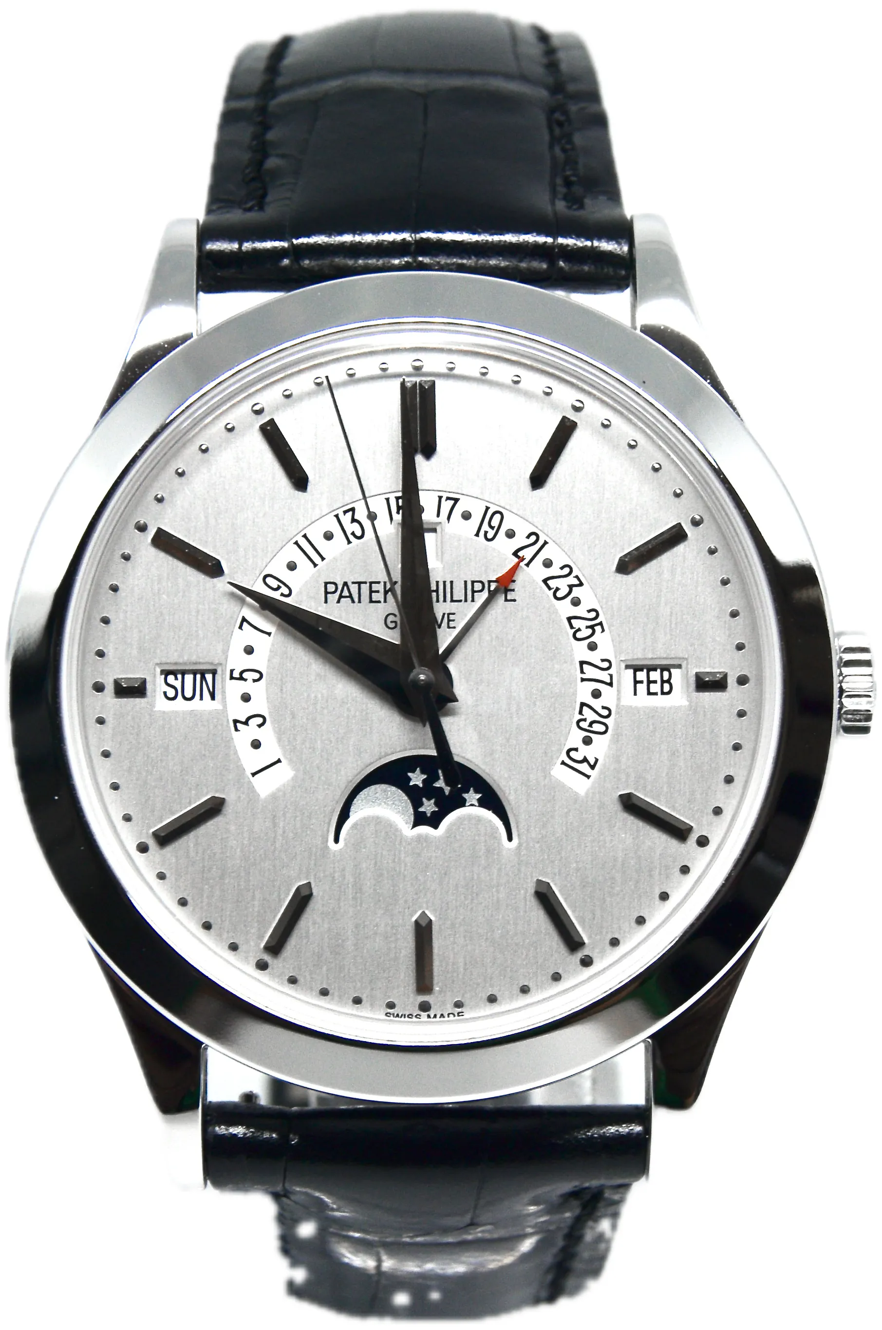 Patek Philippe Perpetual Calendar 5496P-001 40mm Platinum Silver