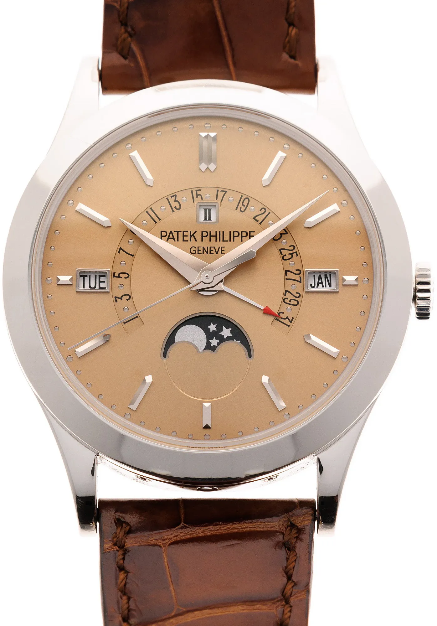 Patek Philippe Perpetual Calendar 5496P 39mm Platinum Copper