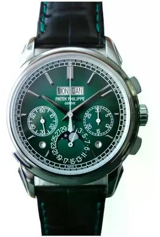 Patek Philippe Perpetual Calendar Chronograph 5270P-014 41mm Platinum Green