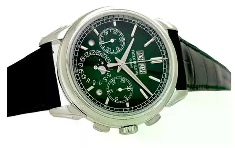 Patek Philippe Perpetual Calendar Chronograph 5270P-014 41mm Platinum Green 1