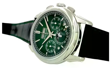 Patek Philippe Perpetual Calendar Chronograph 5270P-014 41mm Platinum Green 2