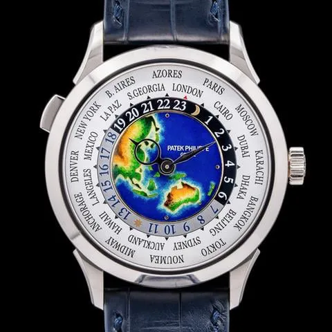 Patek Philippe World Time 5231G-001 39mm White gold