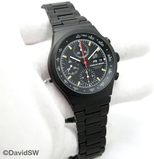 Porsche Design Chronograph 1 6041.7.01.008.10.5 41mm Coated Titanium Black