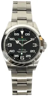 Rolex Air King 126900-0001 Stainless steel Black