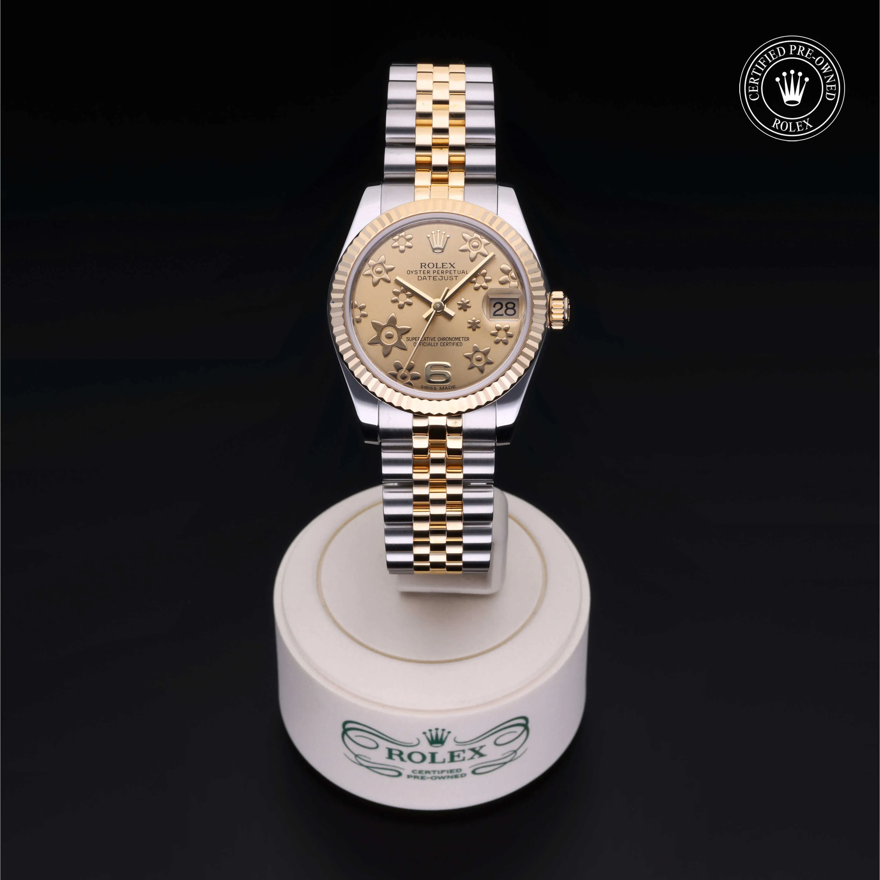 Rolex Datejust 31 178273 31mm Yellow gold and Oystersteel Champagne 1