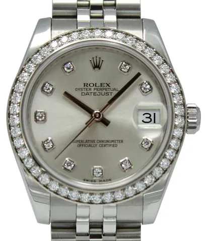 Rolex Datejust 31 178384 31mm Stainless steel Silver