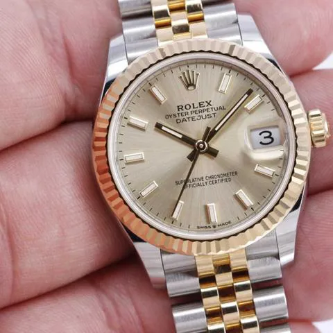 Rolex Datejust 31 278273 31mm Yellow gold and Stainless steel Gold