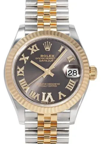 Rolex Datejust 31 278273 31mm Yellow gold and Stainless steel Gray