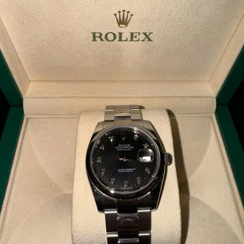 Rolex Datejust 36 116234 36mm Stainless steel Black