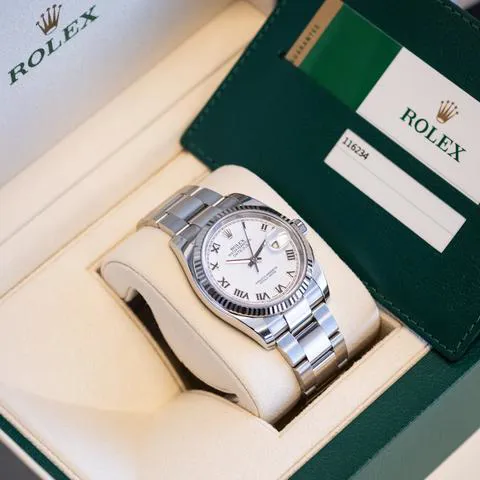 Rolex Datejust 36 116234 36mm Stainless steel White 8