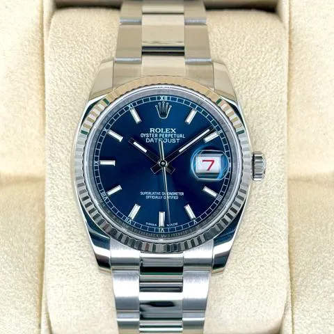 Rolex Datejust 36 116234 36mm Stainless steel Blue