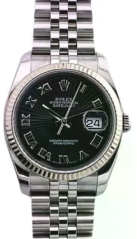 Rolex Datejust 36 116234 36mm Stainless steel Black