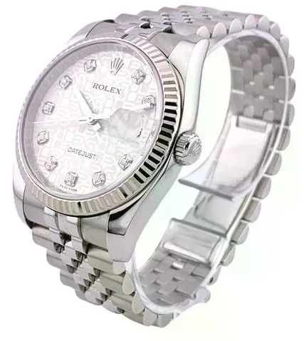 Rolex Datejust 36 116234 36mm Stainless steel White 1