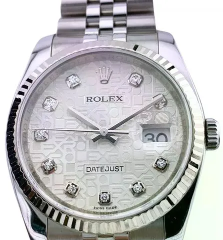 Rolex Datejust 36 116234 36mm Stainless steel White 8