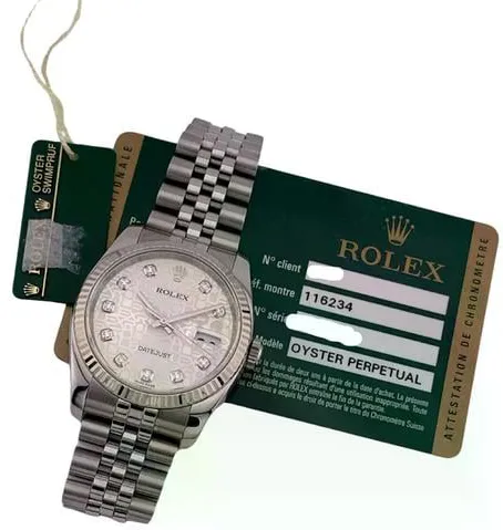 Rolex Datejust 36 116234 36mm Stainless steel White 9